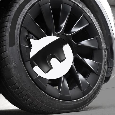 20 Inch Wheel Rim Protector for Tesla Model Y ABS Rim Guard Rim Hubcap Cover Car Protection Tire Trim Rings for Model Y Exterior Accessories Matte Black, 4 Pack in Kuwait