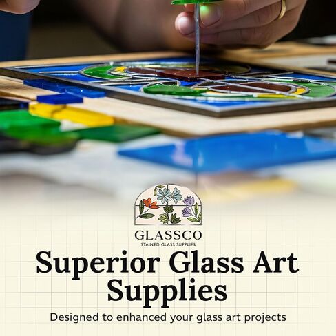 جاء الرصاص من Glassco مقاس 5/32 بوصة على شكل حرف H للزجاج الملون | هواية بطول 12 قدمًا لمشاريع الزجاج الملون | يضيف القوة والهيكل | مثالي لمشاريع الزجاج الصغيرة ومصائد الشمس | يعطي مظهرًا احترافيًا in Kuwait