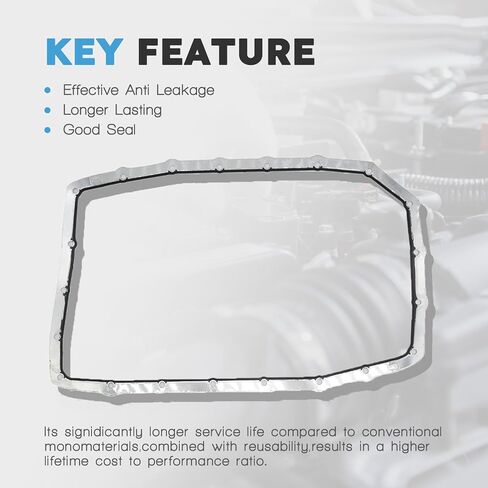 حشية وعاء زيت ناقل الحركة متوافقة مع Ford F150 Expedition Explorer Explorer Sport Trac Transit-150 250 350 2006-2022 استبدال # TOS18753 6L2Z7A191BA BL3Z7A191C 711494500 W32828 in Kuwait