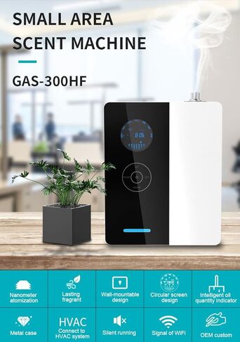Aroma Diffuser with WiFi,Essential Oil Diffuser,5380 Square feet Coverage Scent Diffuser, Aromatherapy Diffuser for Home,Bedroom,Office,spa,car 4S Shop,Shopping mall,KTV,Large Room,Hotel & ciname etc in Kuwait