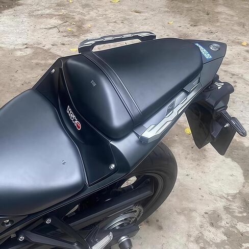 Motorcycle Rear Passenger Grab Bar Handle Rail Compatible with Yamaha YZF-R3 (2019-2022) MT-03 (2020-2022) MT-25 (2018-2021) YZF-R25 (2018-2021) Side Grips (Black) in Saudi Arabia