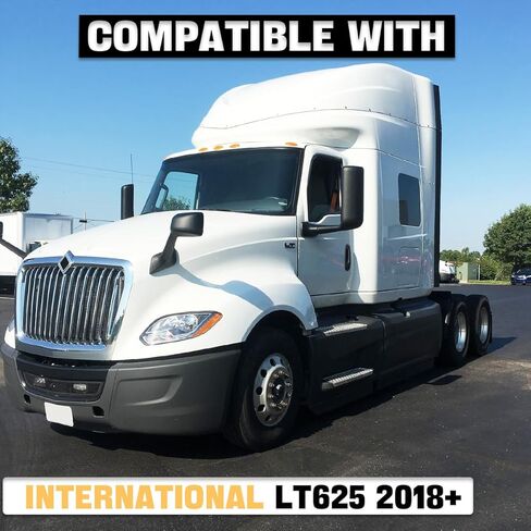 امتداد هدية الرياح لمقصورة الكابينة العلوية اليمنى يناسب 2018-2023 International LT625 (يسار) in Kuwait