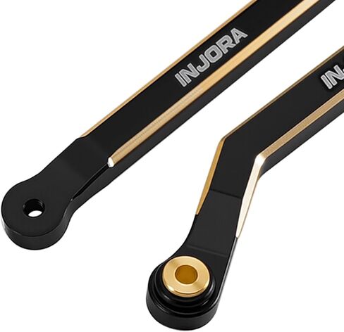 وصلات الهيكل INJORA ذات الطلاء الأسود والنحاس عالي التخليص لـ 1/18 FMS FCX18 LC80 in Kuwait