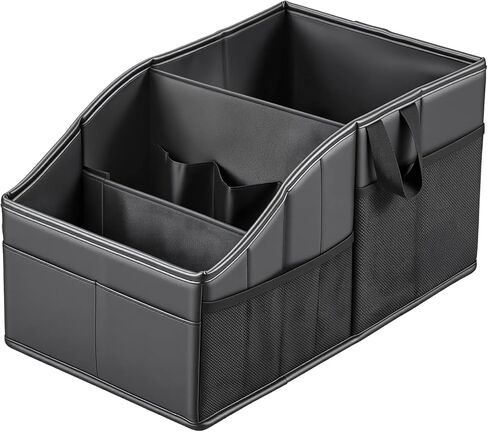 WHHMK Car Storage, Sturdy Leather Car Backseat Organizers, Support Up to 33 LB of Weight Automotive Front Seat Organizer, Floor Organizer and Storage Used for SUV Truck Toy Snack Water Bottle Holder in Kuwait