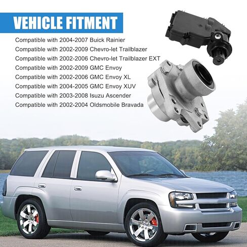 600-115 4WD المحرك التفاضلي الأمامي قطع غيار الإسكان لـ Chevy Trailblazer Envoy Bravada Ascender 9-7x 2002-2009 مجموعة محمل العمود المتوسط ​​12471623 600115 in Kuwait