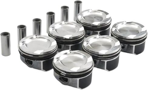 Engine Overhaul Pistons Seals Kit With Bearings And Head Bolt Compatible With 325i 525i Z4 E90 E89 N52B25 11257612982 11247576714 11127555310 in Kuwait