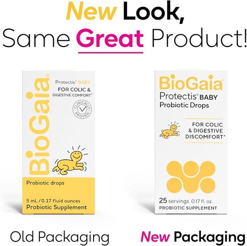 BioGaia Protectis Baby Digestive Health Probiotic Supplement Drops - 5ml, Pack of 4 in Saudi Arabia