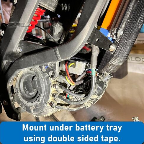 محول تيار مستمر 12 فولت 10 أمبير Mk2 مناسب لـ Sur-Ron Light Bee، Talaria Sting، X3، E-Ride Pro Step Down Buck Converter، منظم جهد التوصيل والتشغيل in Kuwait