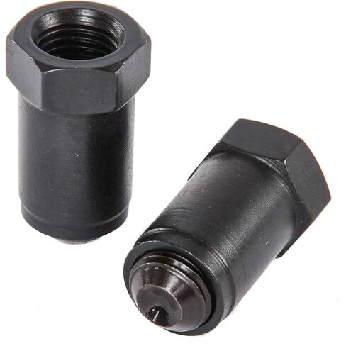 JEGS Poly Locks | 7/16in.-20 Thread | 16 Per Package | Made in USA | .550 O.D. x 1.125in. Long with 5/8in. Hex Head in Kuwait