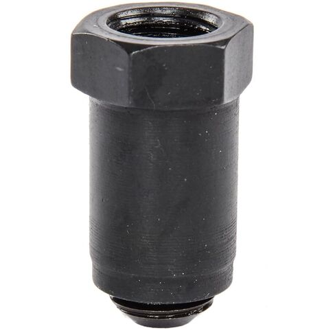 JEGS Poly Locks | 7/16in.-20 Thread | 16 Per Package | Made in USA | .550 O.D. x 1.125in. Long with 5/8in. Hex Head in Kuwait