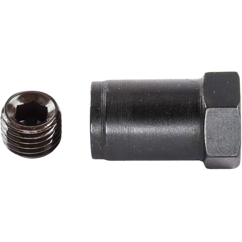 JEGS Poly Locks | 7/16in.-20 Thread | 16 Per Package | Made in USA | .550 O.D. x 1.125in. Long with 5/8in. Hex Head in Kuwait