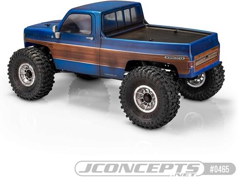 J Concepts Inc. 1978 Chevy K10 Tuck Body 12.3in قاعدة العجلات JCO0465 أجسام السيارات/الشاحنات والأجنحة والشارات in Kuwait