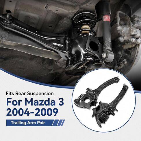 2Pcs Suspension Trailing Arm Rear Left + Right Compatible with Mazda 3 2004-09 in Kuwait