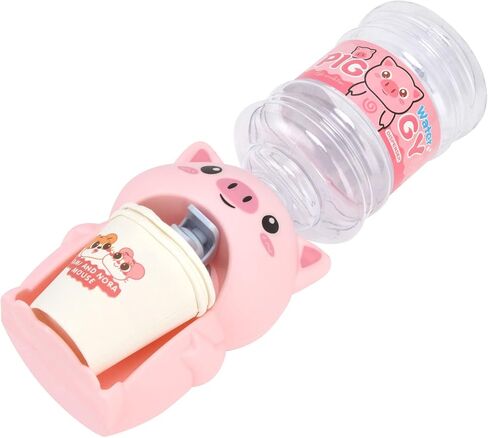 JTLB Mini Water Dispenser Cute Simulation Cartoon Kitchen Toy for Kids Home Kitchen (Pink Piglet) in Saudi Arabia
