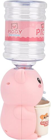 JTLB Mini Water Dispenser Cute Simulation Cartoon Kitchen Toy for Kids Home Kitchen (Pink Piglet) in Saudi Arabia