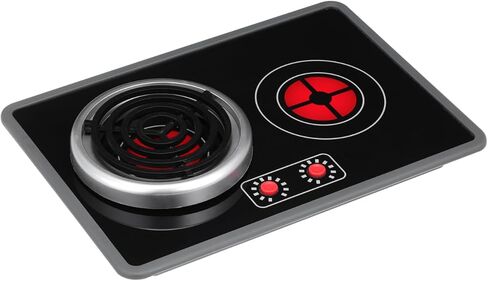 Garneck Kitchen Stove Toy for Kids: Cooking Stove Model with Light and Sound Effect Pretend Play Game Kitchen Appliances Accessories for Toddler in Kuwait