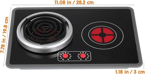 Garneck Kitchen Stove Toy for Kids: Cooking Stove Model with Light and Sound Effect Pretend Play Game Kitchen Appliances Accessories for Toddler in Kuwait