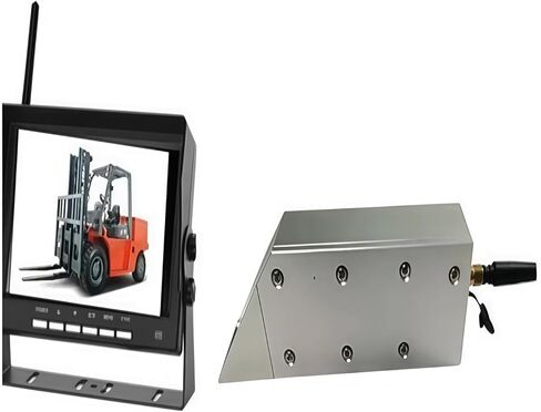Wireless Forklift Camera Wireless IP69 Waterproof 720P Camera 7/10inch IPS Monitor System Camera for Safety Forklift Operation(Forklift 2pcs 10inch) in Kuwait