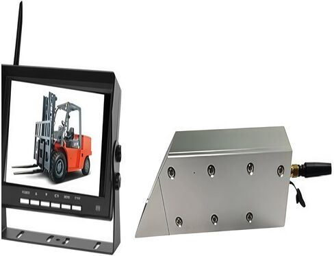Wireless Forklift Camera Wireless IP69 Waterproof 720P Camera 7/10inch IPS Monitor System Camera for Safety Forklift Operation(Forklift 2pcs 10inch) in Saudi Arabia