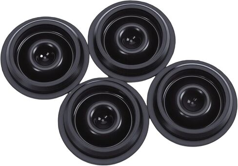 Tnfeeon Trailer Hub Dust Caps, Rubber Grease Covers, High Sealing Performance for 2000 3500 Lbs Wheel RVs and Trailers in Kuwait