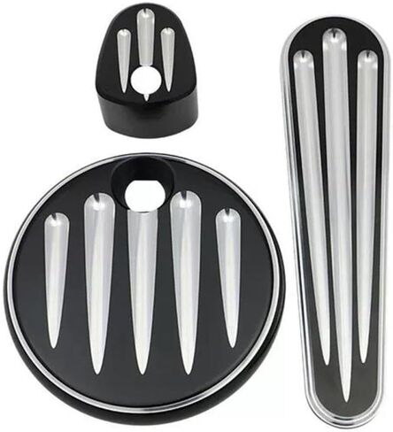 Ignition Lock Fuel Tank Cap Decorative Cover Kit Compatible With Street Road Motorcycle in Kuwait