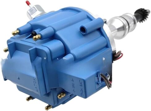 Compatible For Ford 351W Distributor Dividend/blue Cover 164-15AZ *TY-GYW-0049 in Kuwait