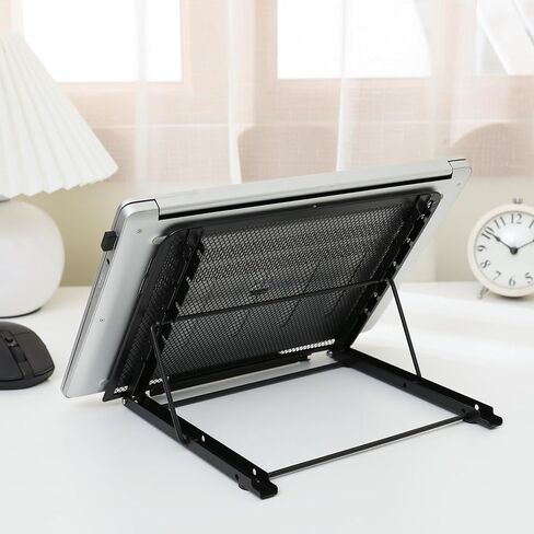 Huacan Light Box Pad Stand, Multifunction 7 Angle Points Skidding Prevented Tracing Holder for Laptop LED Light Table，7.48 x 9.45 inches in Kuwait
