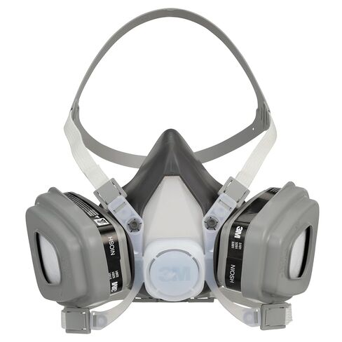 3M Half Facepiece Disposable Respirator Assembly 51P71, Organic Vapor, P95, Small in Saudi Arabia