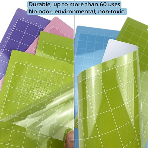 ReArt Standard Grip Adhesive Cutting Mat 6 x 12 Inch For Expression Machine - 3 Pack in Kuwait