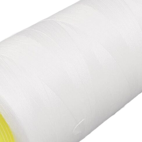 Jeanoko White Premium Sturdy Serger Thread for Quilting and Overlock, 4 Pieces Gift for Sewing Enthusiasts in Kuwait