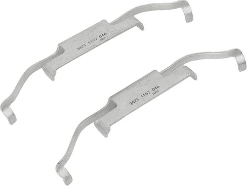 Rear Brake Pad Retaining Clip, Metal Alloy Replacement for 1 3 Series X1 Z4, with OEM 34211157046 Fitment, Enhanced Stability and Safety in Kuwait