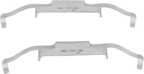 Rear Brake Pad Retaining Clip, Metal Alloy Replacement for 1 3 Series X1 Z4, with OEM 34211157046 Fitment, Enhanced Stability and Safety in Kuwait