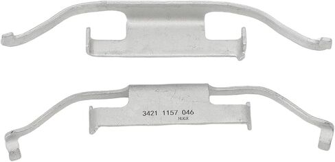Rear Brake Pad Retaining Clip, Metal Alloy Replacement for 1 3 Series X1 Z4, with OEM 34211157046 Fitment, Enhanced Stability and Safety in Kuwait
