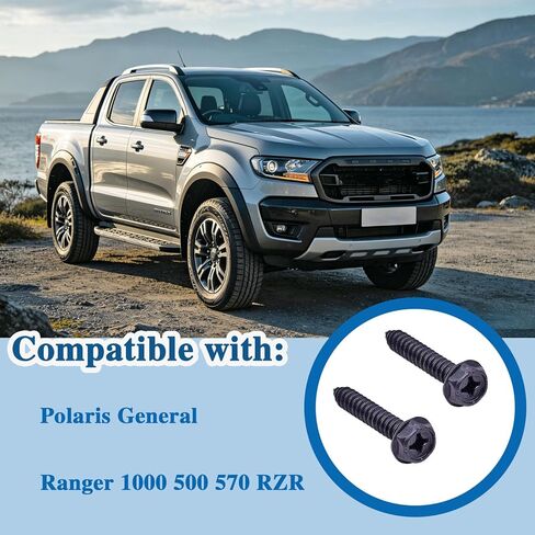 متوافق مع براغي غطاء القابض Polaris - 12 قطعة 7519330 بديلة لـ Ranger RZR General 570 900 1000 (2013-2020 2025) in Kuwait