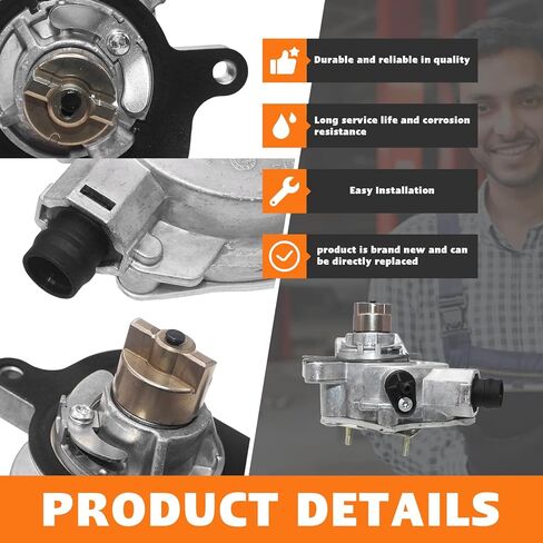 مضخة تفريغ الفرامل DS7G2A451CB (محرك 1.5L) لسيارة Ford Fusion 2014-2020، Escape 2017-2019، استبدال in Kuwait