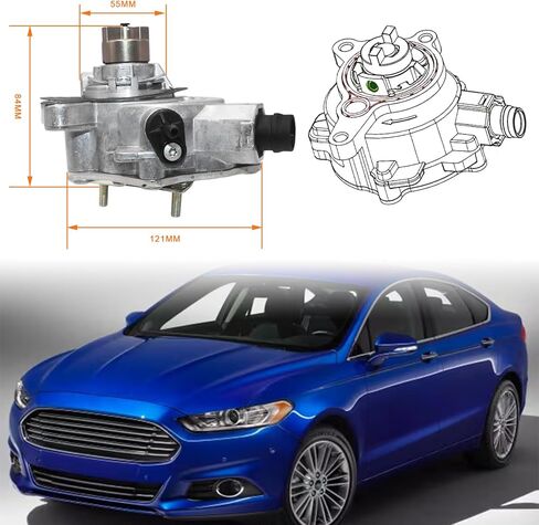 مضخة تفريغ الفرامل DS7G2A451CB (محرك 1.5L) لسيارة Ford Fusion 2014-2020، Escape 2017-2019، استبدال in Kuwait