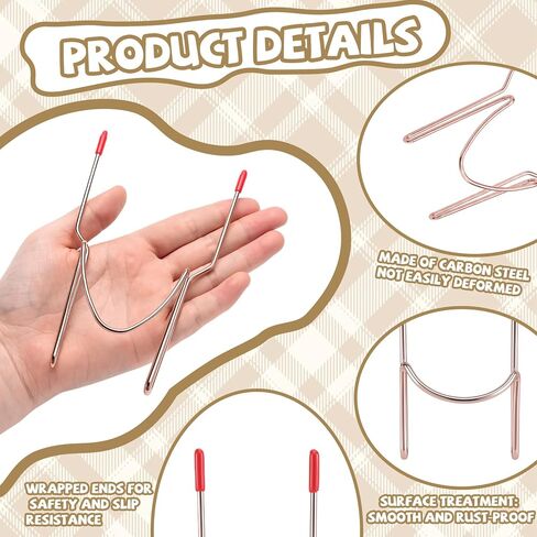 Twistover 4 Pcs Sock Embroidery Machine Aid Hoops Embroidery Hoop Frame Tool Gift for Crafting Enthusiast Accessories Include 2 Adults and 2 Kids in Kuwait