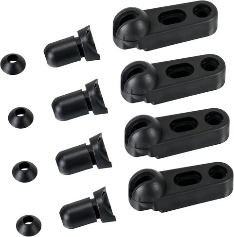 4 Sets Boat Windshield Support Foot Brace, Marine Windshield Replacement Board, Plastic Boat Windshield Support Bracket, Boat Windshield Accessory, Boat Bar Parts, Boat Parts & Accessories Supplies in Kuwait