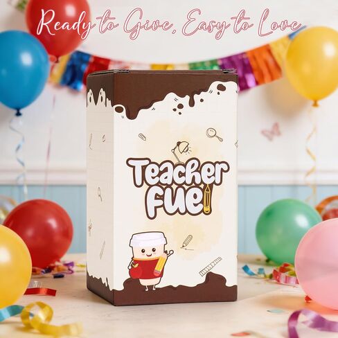 UAREHIBY Teacher Appreciation Gift with Crochet Coffee Doll,Thank You Teacher Gifts, Handmade Teacher Coffee Cup Plush, Cute Teacher Gift for Women,Teacher Week Graduation End of Year Gift in Kuwait