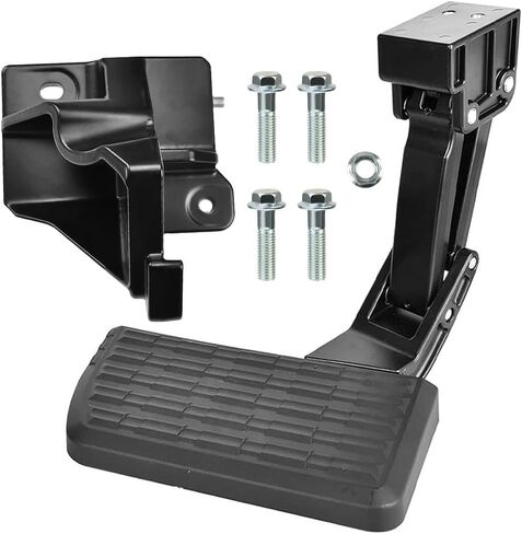 PTS30-34000 Rear Bed Step Tailgate Bedstep Retractable Bumper Step Compatible with 2022-2024 Toyota Tundra Folding Truck Tailgate Step Replaces# PT392-34231 in Kuwait