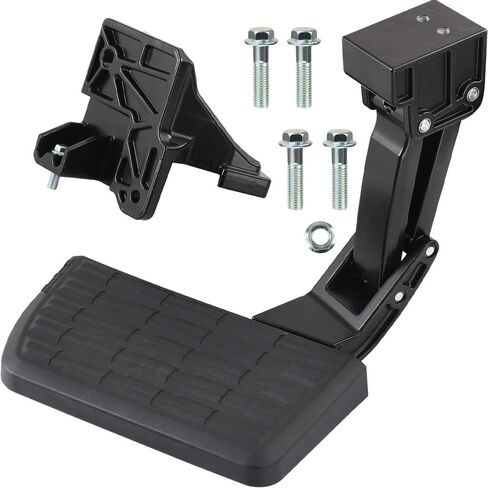 PTS30-34000 Rear Bed Step Tailgate Bedstep Retractable Bumper Step Compatible with 2022-2024 Toyota Tundra Folding Truck Tailgate Step Replaces# PT392-34231 in Kuwait