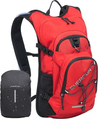Everfun Hydration Backpack 18L with Water Bladder 2L/3L Hiking Water Backpack Women Men Hydration Pack Insulated Lightweight Day Hydropack with Storage for Hiking, Biking, Running, Festival in Kuwait