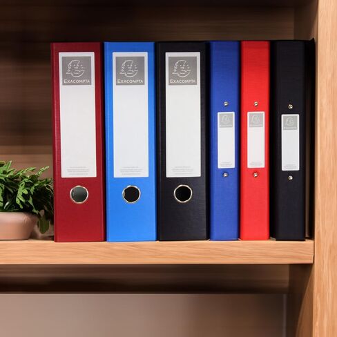 Exacompta A4 Lever Arch File 75mm Office Folder 3 Pack Pastel Blue Stationery Folder for Paperwork and Document Organization - 227/0042Z in Kuwait