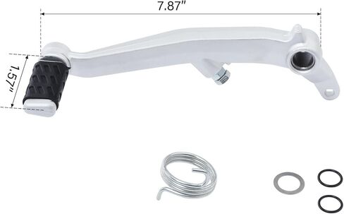 TCT-MOTORPARTS Brake Lever Pedal Fits for Ducati DIAVEL Carbon 2012-2017 2016 2015 2014 2013 in Kuwait