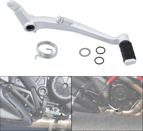 TCT-MOTORPARTS Brake Lever Pedal Fits for Ducati DIAVEL Carbon 2012-2017 2016 2015 2014 2013 in Kuwait