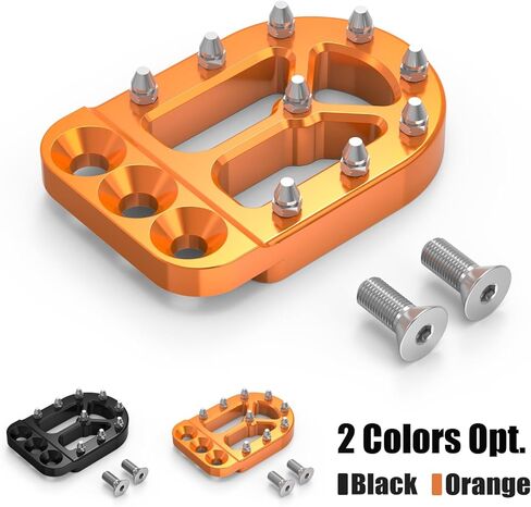 Orange Brake Pedal Lever Pad Extender Compatible with K-T-M 390 Adventure 2020-2023, 790/890 Adventure/R/S 2018-2023, 690 Enduro R 2008-23, 690 SMC R2019-23, 1290/1190/1090/1050/990/950 Adventure in Kuwait