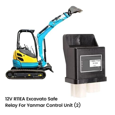 12V R11EA Excavator Safe for Relay for Yanmar Control Unit ZX-3 Excavator 119802-77200 Replacement in Kuwait