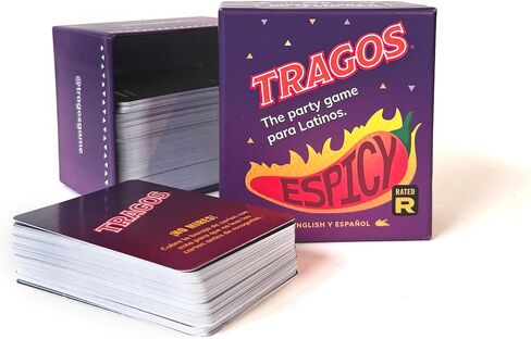 لعبة Tragos Espicy لللاتينيين - لعبة بطاقات إسبانية مرحة ومبهجة - هدية للبالغين - Juegos De Mesa para Adultos in Saudi Arabia
