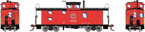 Athearn HO ICC Caboose مع أضواء P&WV #852 ATHG78586 HO المتداول in Kuwait