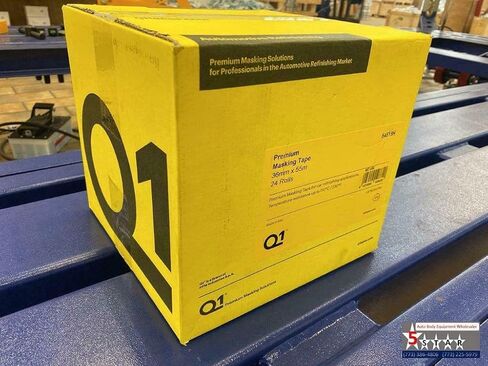 5-STAR Q1-1-1/2 INCH (36MM X 55M) Premium HIGH Performance Automotive Yellow Masking in Kuwait